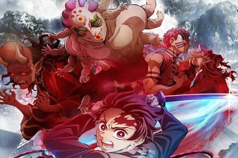 انمي قاتل الشياطين الجزء الثالث الحلقة 10 مترجم للعربية Kimetsu no Yaiba
