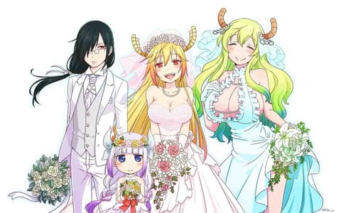 انمي Kobayashi-san Chi no Maid Dragon الموسم الثاني الحلقة 8