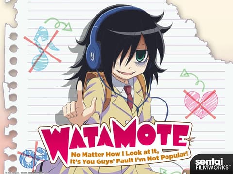 انمي واتاموتي WataMote الحلقة 8 مترجم